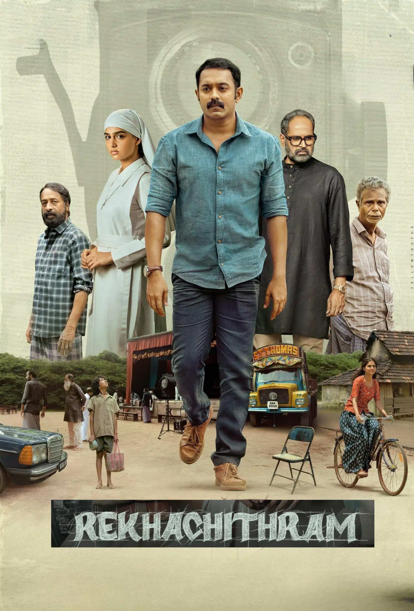 Free Rekhachithram (2025) (Hindi + Malayalam) Dual Audio UnCut South Movie HD ESub
